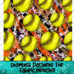 Softball Seamless Pattern,Softball Sublimation Design Png,Softball Pattern,Softball Pattern Png,Softball Png,Softball Seamless Pattern,Sport
