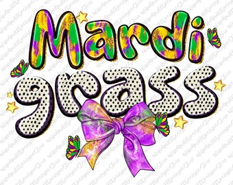 マルディグラ コケット ボウ PNG、マルディグラ PNG、フルール・ド・リス PNG、グリッター、マルディグラ コケット PNG、キングケーキ PNG、ルイジアナ ザリガニ PNG