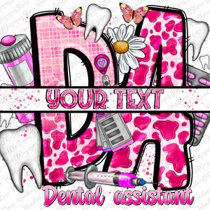 Breast Cancer DA Dental Assistant png, Cancer Awareness png, find a cure, fight Cancer, sublimate designs download, Cancer Nurse,Custom Name