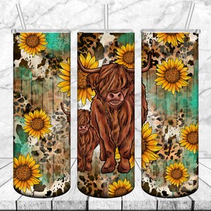 Highland Cow Mama Tumbler Png, 20oz Skinny Tumbler Sublimation Designs Western PNG File, Highland Cow,MAma Tumbler, Cow Mama Tumbler Design