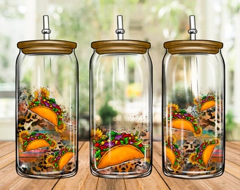 Taco Libbey Cup Png Sublimation Design,Taco 16oz Libbey Cup Png,Mexico Glass Can Png,Mexico Digital Download,Mexican 16oz Cup,Mexico Png