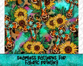Faith Seamless Pattern,Sunflower Sublimation Design Png,Faith Pattern,Faith Pattern Png,Faith Png,Faith Seamless Fabric,Cross Seamless Png