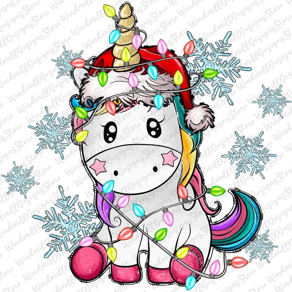 Christmas unicorn png sublimation design download, Christmas png, Christmas unicorn png, Christmas cute horse png,sublimate designs download