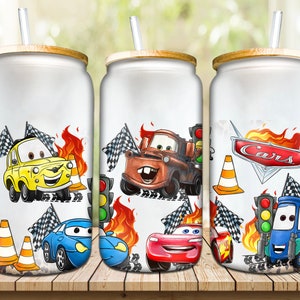 車のガラス缶 PNG、16 オンス ガラス缶ラップ、16 オンス Libbey 缶ガラス、車のタンブラーラップ、フルガラス缶ラップ、昇華デザインのダウンロード