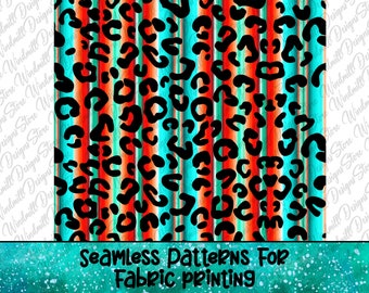 Leopard Serape Seamless Pattern,Serape Sublimation Design Png,Serape Seamless Pattern,Serape Pattern Png,Serape Png,Serape Seamless Fabric