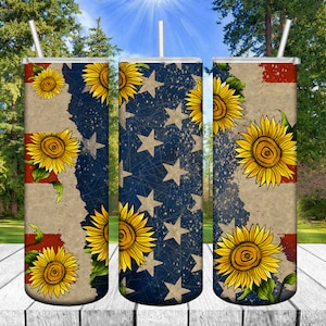 20oz Skinny Tumbler Sublimation Designs American Flag for Straight/Tapered Tumbler PNG File Digital Download, American Flag 20oz Tumbler