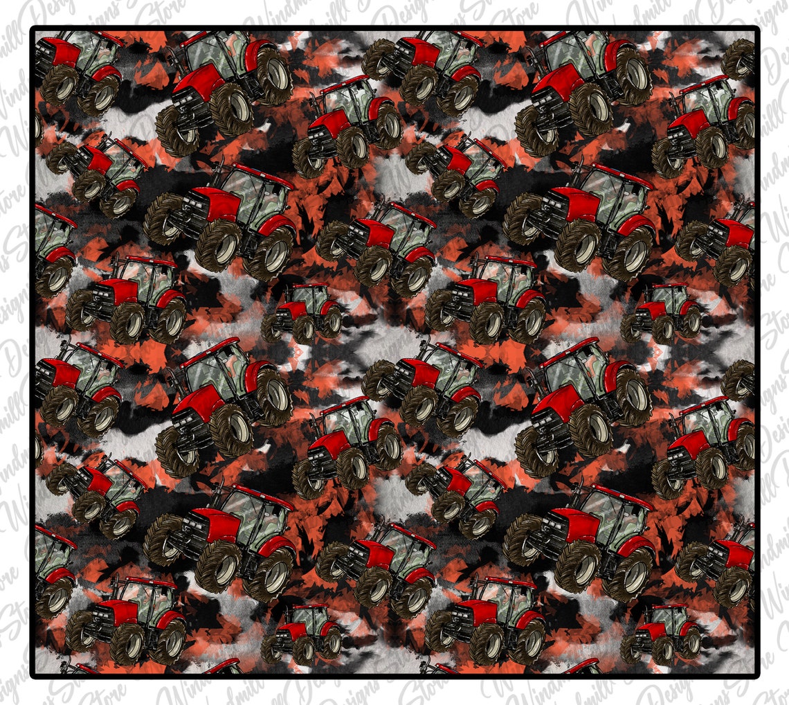 Tractor Seamless Pattern,tractor Sublimation Design Png,tractor Pattern ...