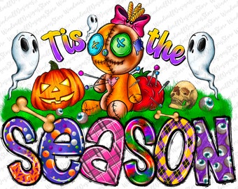 Tis The Season Png, Happy Halloween png sublimation design, Halloween Season png, Spooky Vibes, Halloween, Ghost png, Digital download
