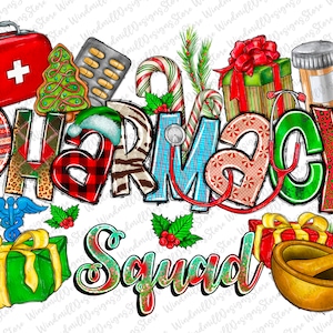 Pharmacy squad Christmas png sublimation design download, Christmas png,Christmas pharmacy png,pharmacy squad png,sublimate designs download