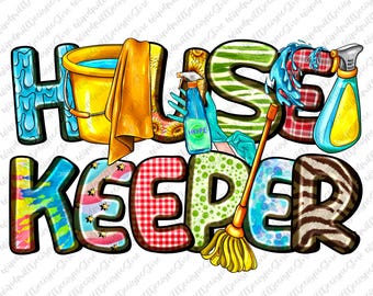 Western Housekeeper Life Png Sublimation Design, Housekeeper Equipment Png, Housekeeper Life Png, Housekeeper Clipart, Housekeeper Png Download