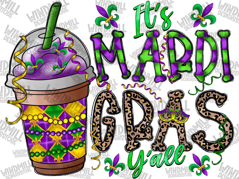 mardi gras coffee drinks