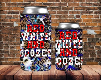 America Can Cooler PNG Sublimation Design,America Can Holder,12 oz. Can Cooler Template,America Can Cooler PNG Downloads,Usa 15oz Can Cooler