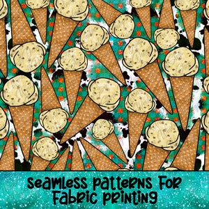Ice Cream Seamless Pattern,Ice Cream Sublimation Design Png,Ice Cream Pattern,Summer Seamless Fabric,Summer Seamless Pattern,Summer Png