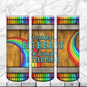 Lehrer Becher 20 Unzen Skinny Tumbler Design Sublimation, benutzerdefinierte Lehrer Bleistift Becher Vorlage, Lehrer Wertschätzung Becher - PNG Download