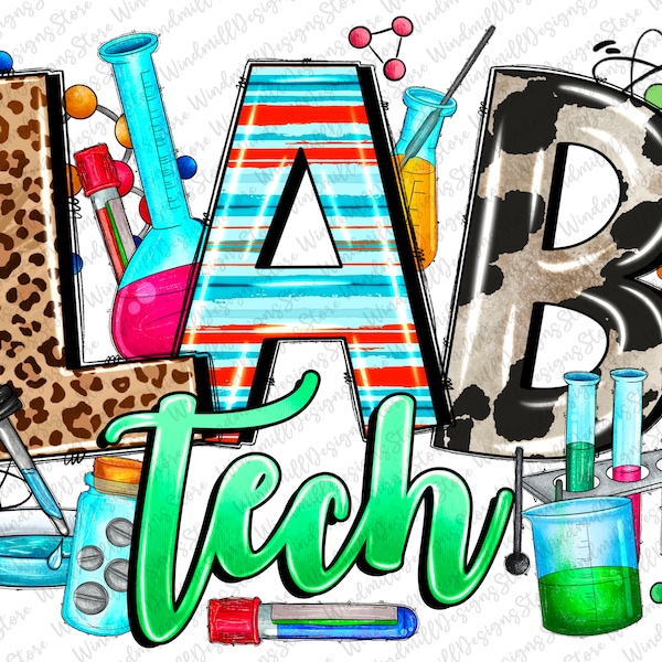 Lab Tech png sublimation design download, Lab Technician png, laboratory png, Medical png, western Lab Tech png, sublimate designs download