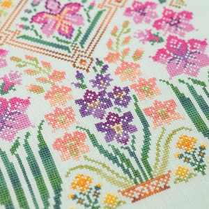 Schema punto croce digitale “Gladioli” OwlForest immagine 3