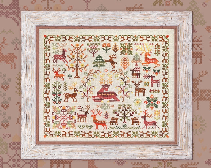 Let It Snow - Cross Stitch Pattern (digital Format - PDF) - Etsy Canada