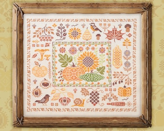 Digital Cross Stitch Pattern “Autumn Still-life” OwlForest