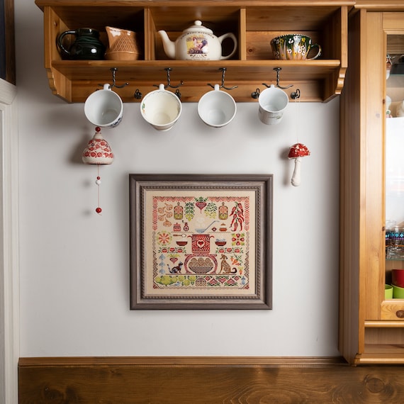 Digital Cross Stitch Pattern “borshch” Owlforest - Etsy