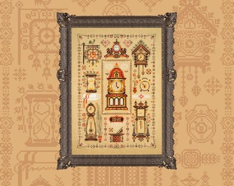 Digital Cross Stitch Pattern “everflowering Garden” Owlforest - Etsy