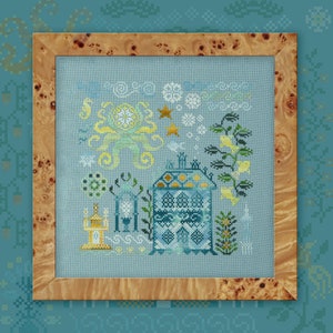 Digital Cross Stitch Pattern “Atlantis. Octopus” OwlForest