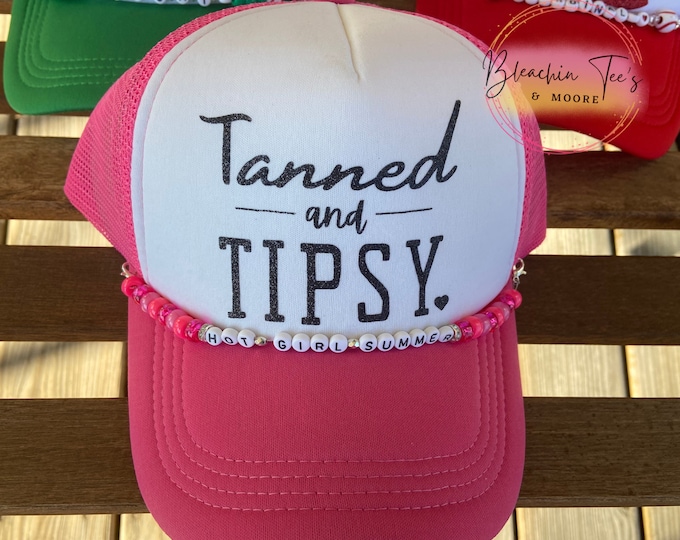 TANNED & TIPSY HAT BLACK/IVORY main image 1