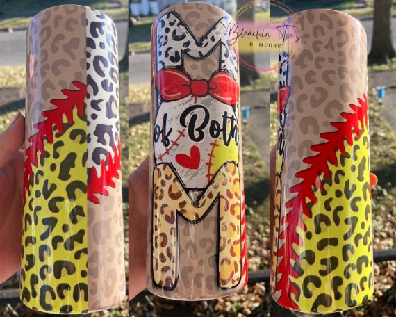 Softball Mom Printed Tumbler Softball Mom Printed Tumbler