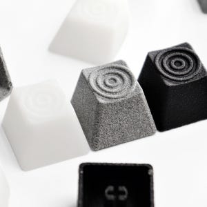 Protège-clés ondulés OEM (paquet de 2) | Touches personnalisées pour claviers split et mécaniques