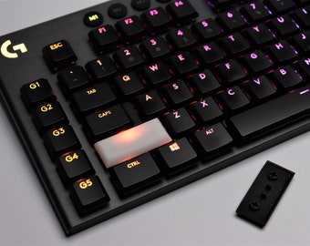 Tecla modificadora Logitech G915 para teclados divididos y personalizados