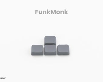 Choc V1 FunkMonk 1u Keycap Set (Pack of 4) | Custom Keycaps for Split & Mechanical Keyboards