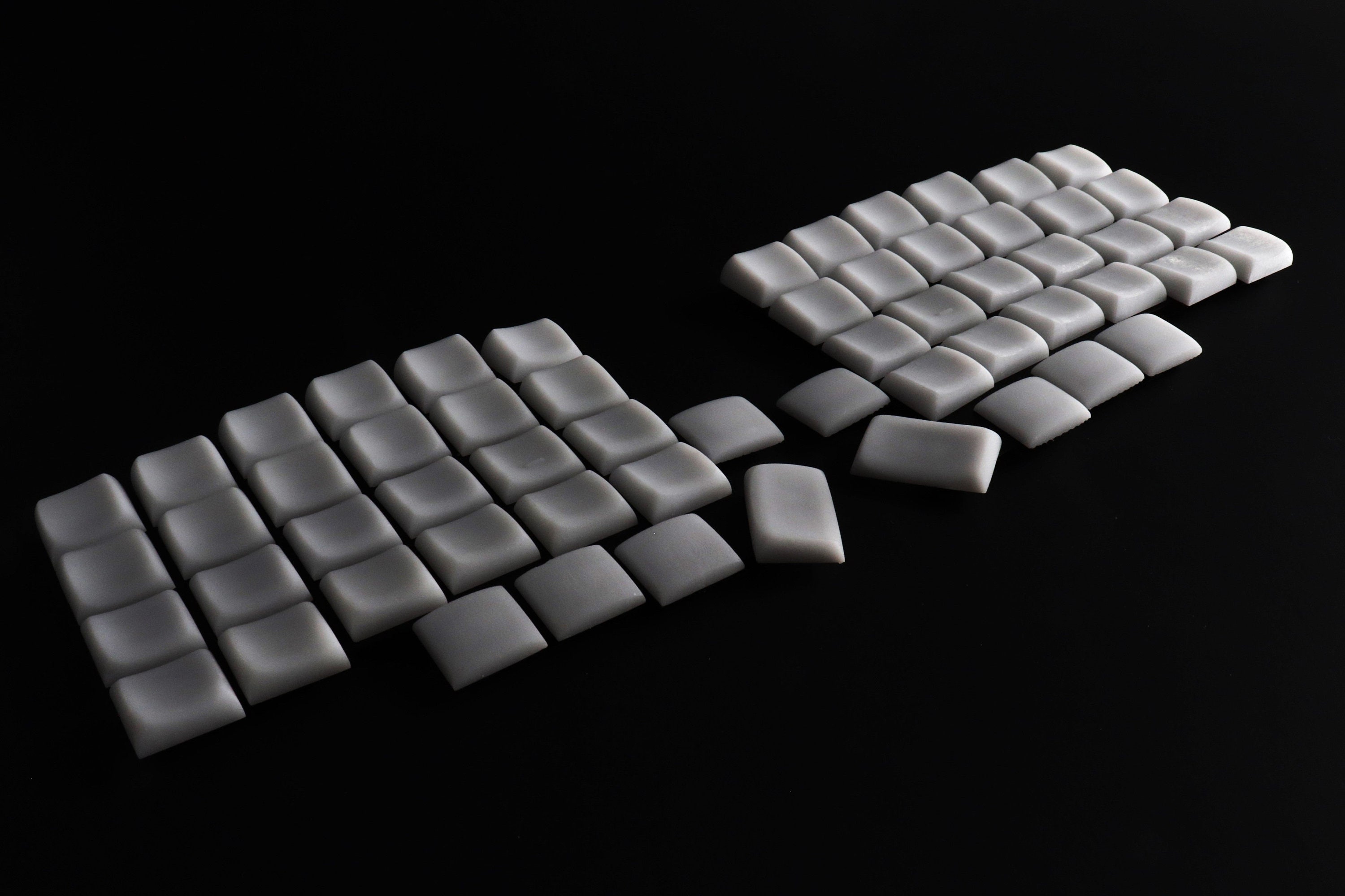 Choc V1 Chicago Steno Keycap Set, low profile ergonomic sculpted keycaps