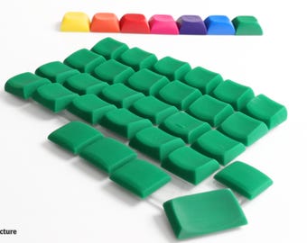 MX Chicago Steno Keycap Set for Split Keyboard | Ergonomic Low Profile Keycaps