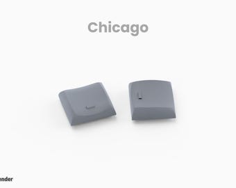 Choc V1 Chicago Steno Homing Keycap Set (Pack of 2) | Custom Keycaps for Split & Mechanical Keyboards