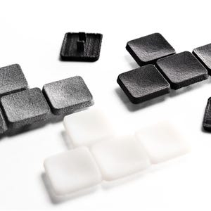 SCS 1u Keycap Set (Pack of 4) | Custom Keycaps for Split & Mechanical Keyboards