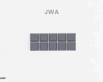 JWA Keycap Set (10–100) | Custom Keyboard Keycaps