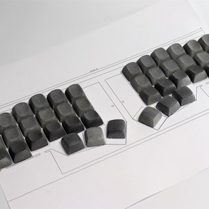 Sculpted Sa Key Cap Rows R1 DES Keycap Set, Ergonomic Sculpted Keycaps - Etsy