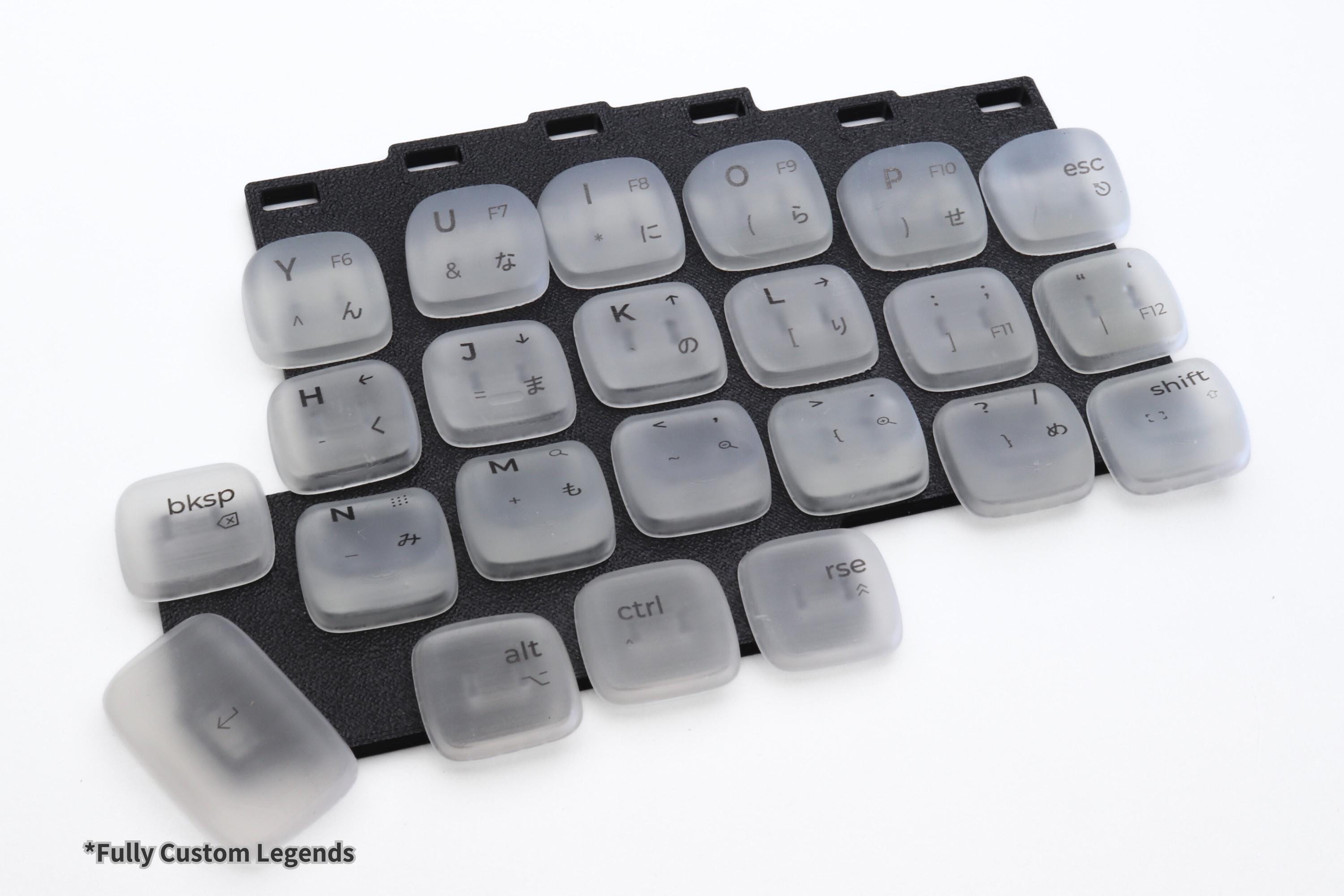 Choc V1 Lame キーキャップセット（分割キーボード用