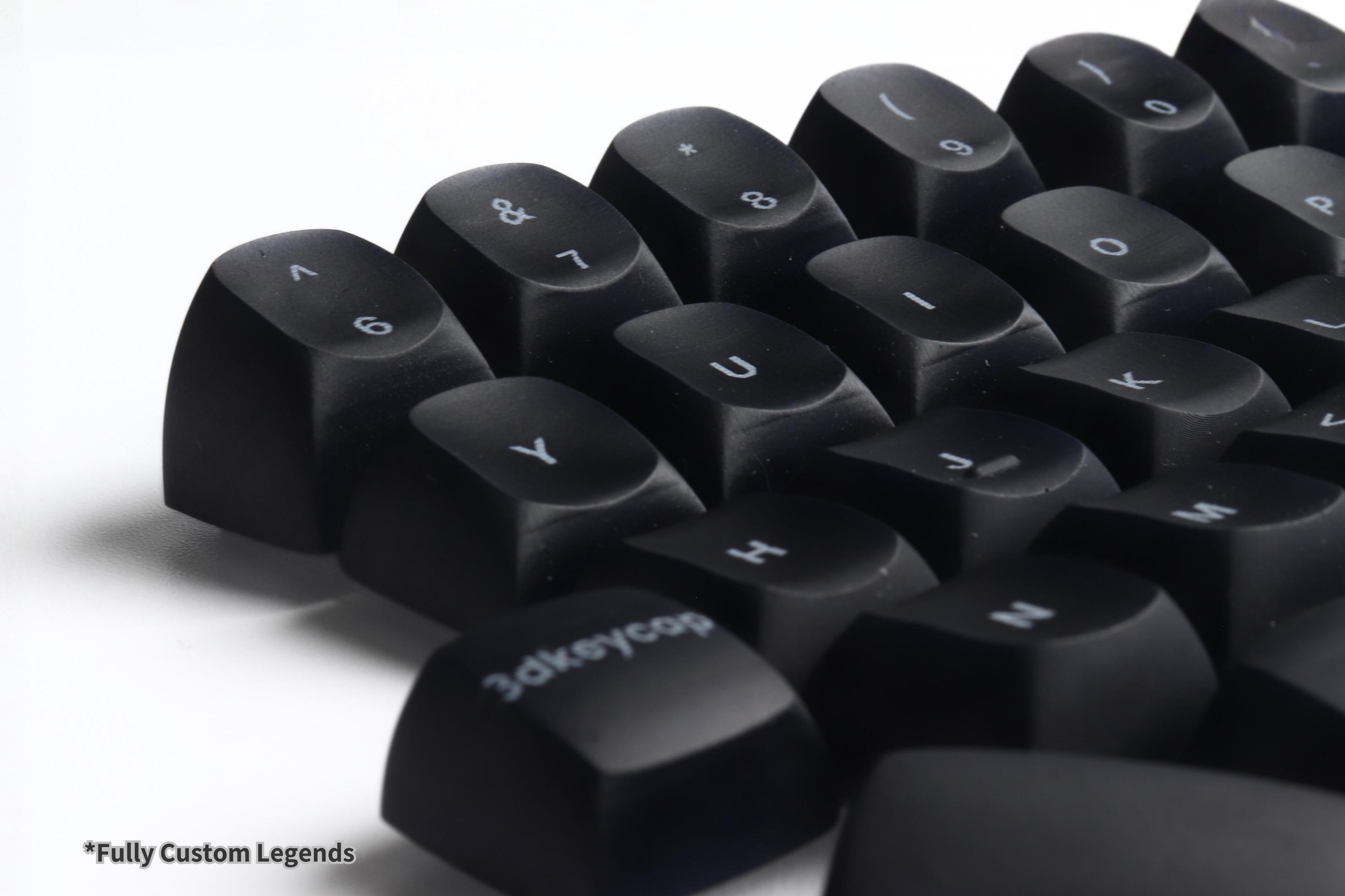 DES Keycap Set / Corneタイプ Corne Choc Sculpted Keycaps Extra set or Replacement