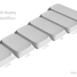 MX Nuphy Modifier Keycap
