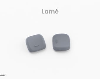 Extended Lamé Homing Keycap Set (Pack of 2) | Custom Keycaps for Split & Mechanical Keyboards