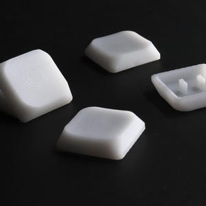 Choc V1 Nuphy 1u Keycap Set (Pack of 4) – Custom Keycaps for Split & Mechanical Keyboards