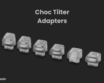 Choc V1 Tilter Adapters for Low-Profile Mechanical Keyboards (10 Pack)