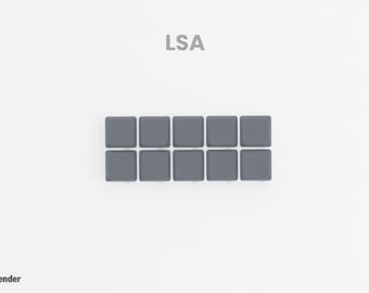 LSA Keycap Set (10–100) | Custom Keyboard Keycaps