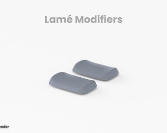 MX Lamé Modifiers (Pack of 2) | Keycap Set for Split & Custom Keyboards