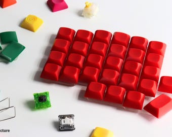 DSA Keycap Set for Split Keyboard | Ergonomic MX Mechanical Keycaps