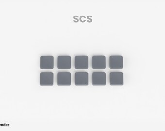 SCS Keycap Set (10–100) | Custom Keyboard Keycaps