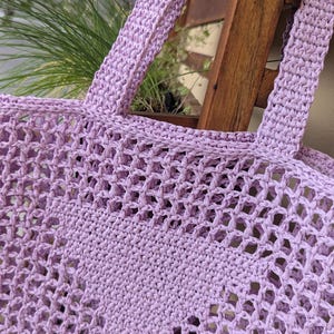 Shoulder bag, crocheted bag, beach bag, raffia bag, straw bag, summer bag, Ispie, mesh bag