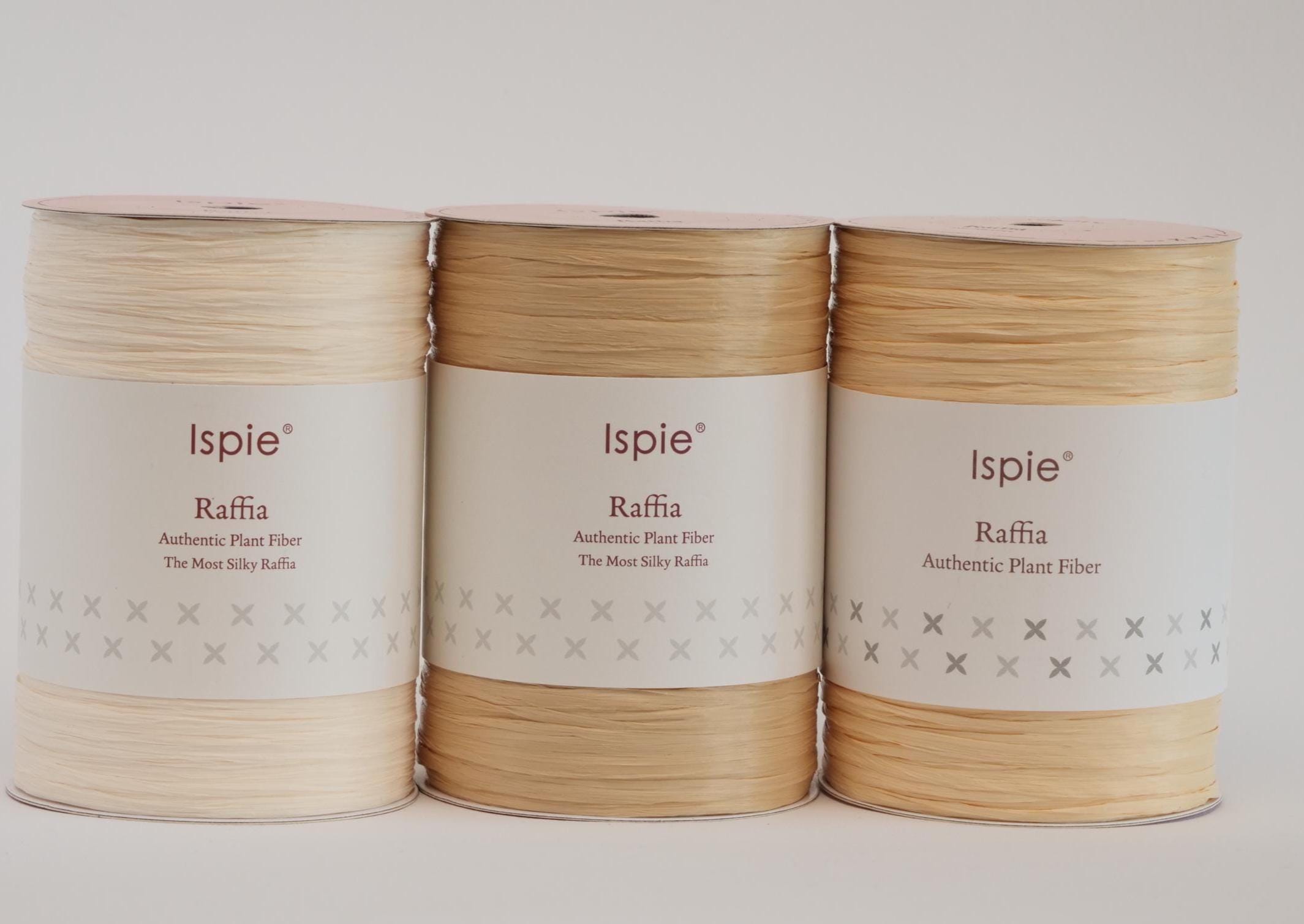 Ispie Bast, Viscose Bast, Raffia Yarn, Bast Ribbon, Natural