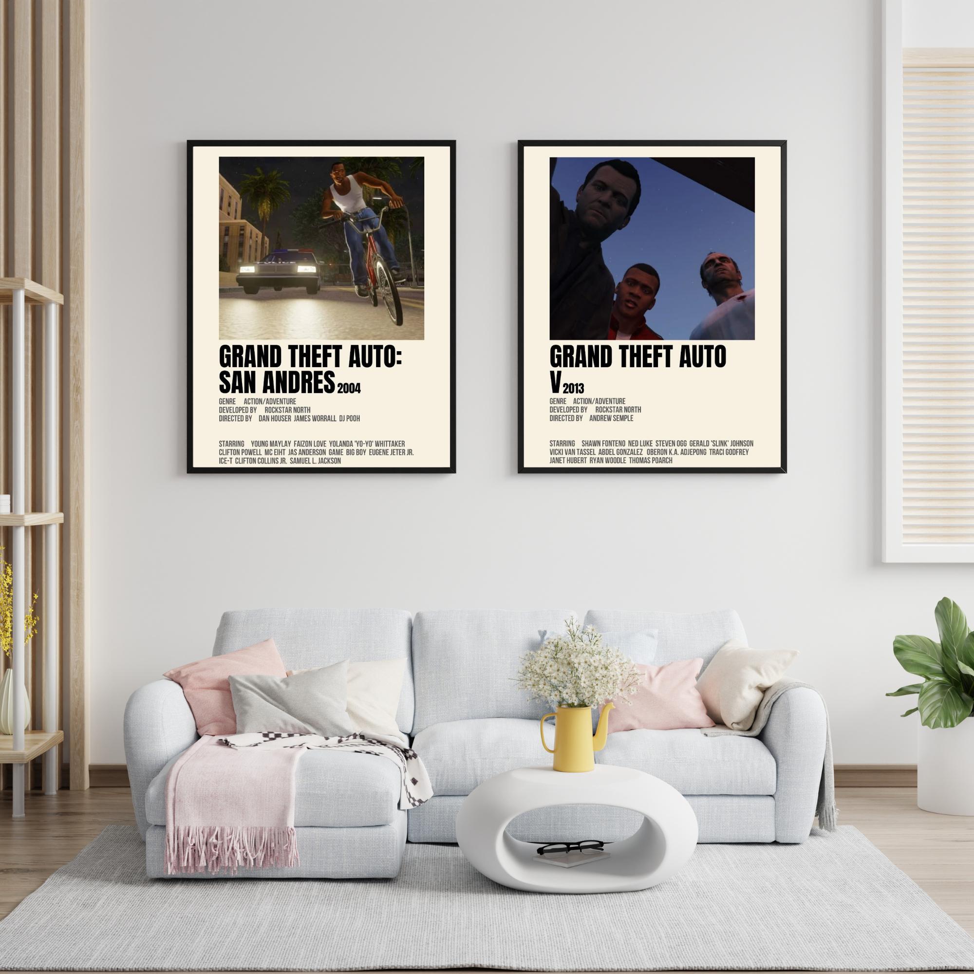 Gta san andreas poster - Etsy 日本
