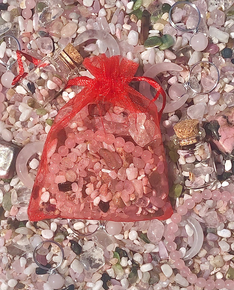 Crystal Confetti Love Crystal Confetti Mystical Crystal Etsy